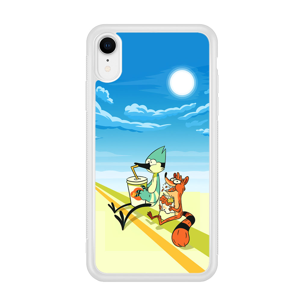 Regular Show Sunny Hot Day iPhone XR Case