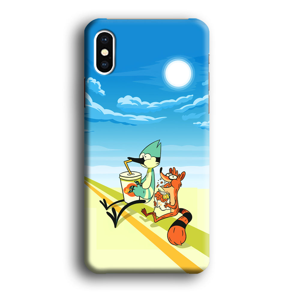 Regular Show Sunny Hot Day iPhone Xs Max Case