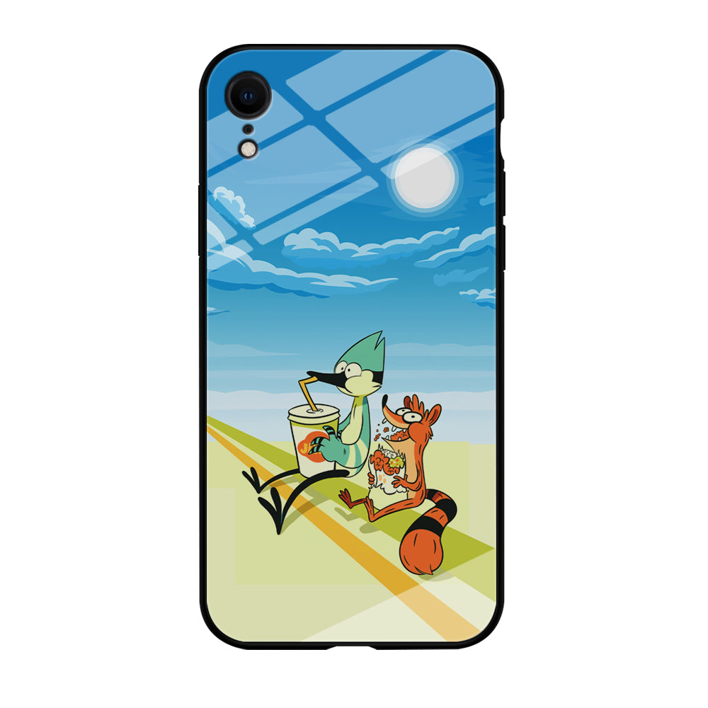 Regular Show Sunny Hot Day iPhone XR Case