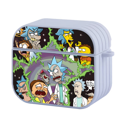 Rick and Morty Another Alteration Hard Plastic Case Cover For Apple Airpods 3
