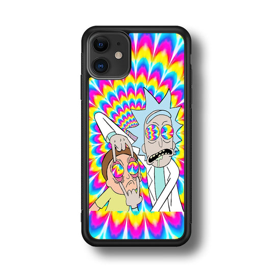 Rick and Morty Hippie Hype iPhone 11 Case