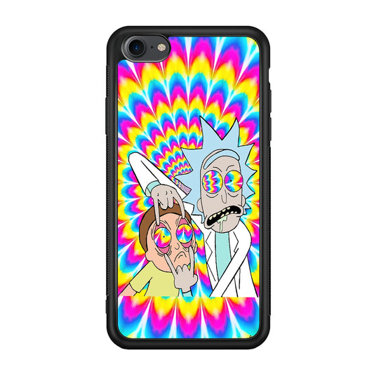 Rick and Morty Hippie Hype iPhone 7 Case