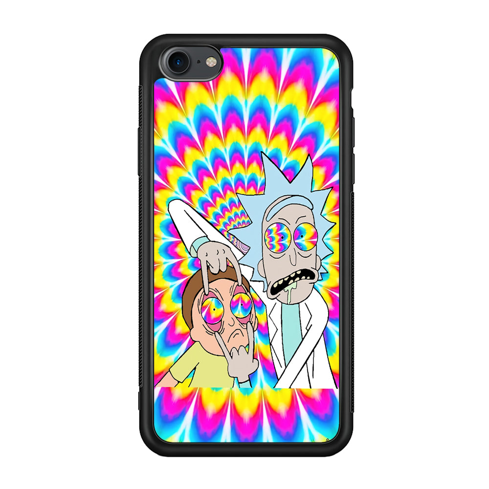 Rick and Morty Hippie Hype iPhone 7 Case