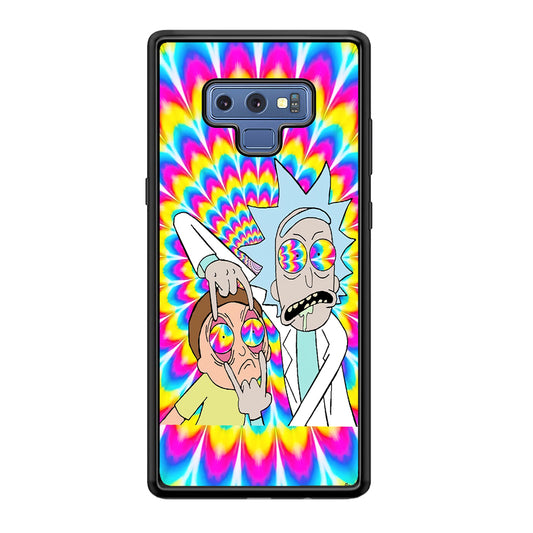 Rick and Morty Hippie Hype Samsung Galaxy Note 9 Case