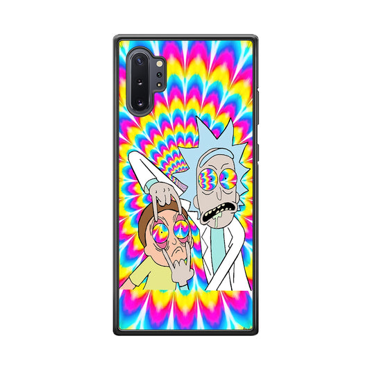 Rick and Morty Hippie Hype Samsung Galaxy Note 10 Plus Case