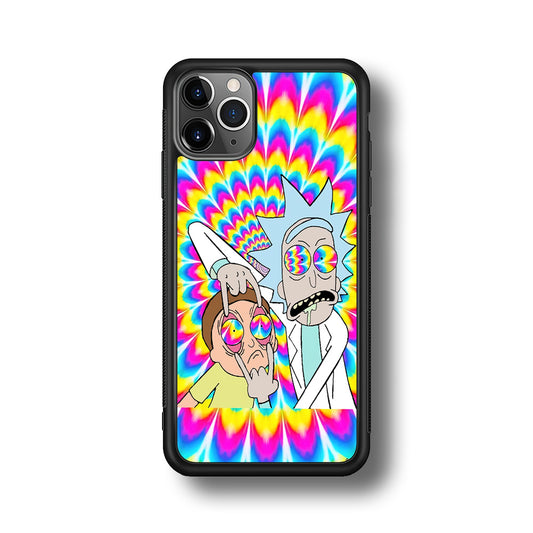Rick and Morty Hippie Hype iPhone 11 Pro Max Case