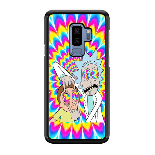 Rick and Morty Hippie Hype Samsung Galaxy S9 Plus Case