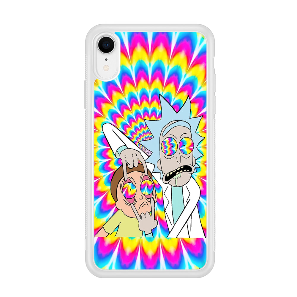 Rick and Morty Hippie Hype iPhone XR Case