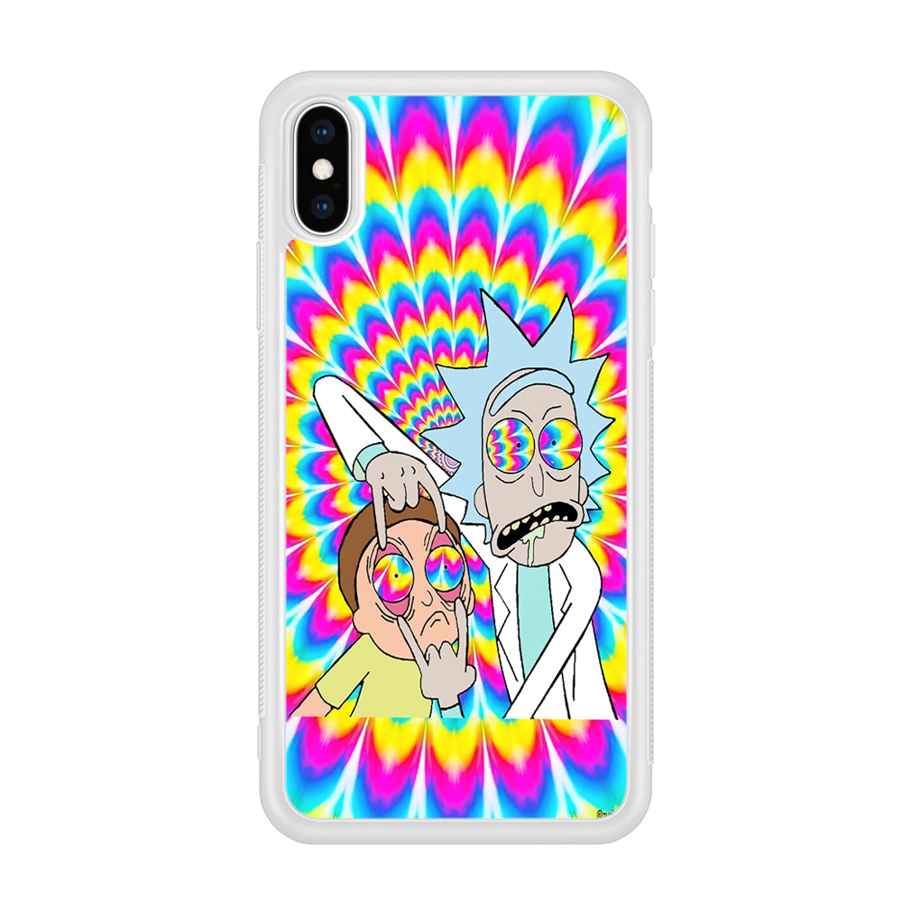 Rick and Morty Hippie Hype iPhone Xs Max Case