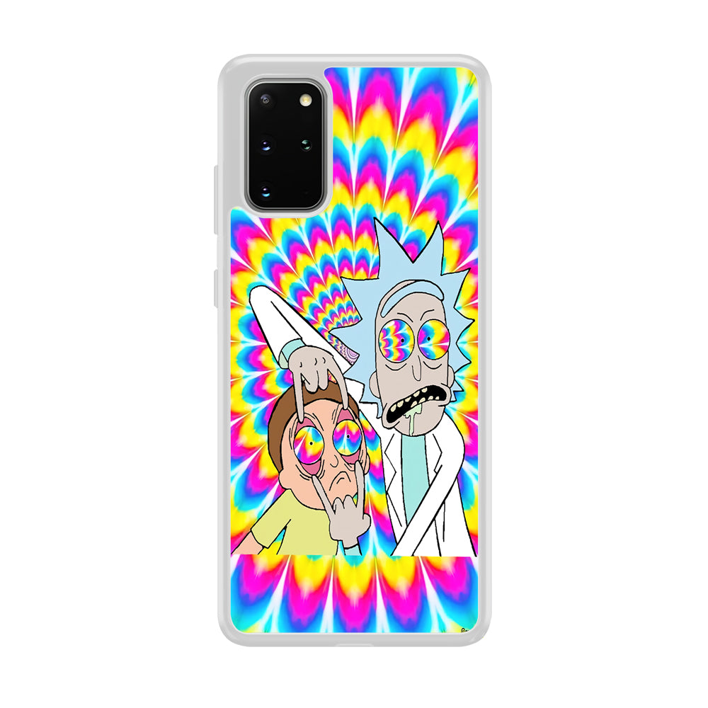 Rick and Morty Hippie Hype Samsung Galaxy S20 Plus Case