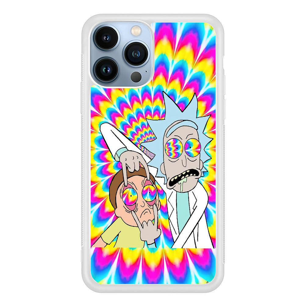 Rick and Morty Hippie Hype iPhone 13 Pro Max Case