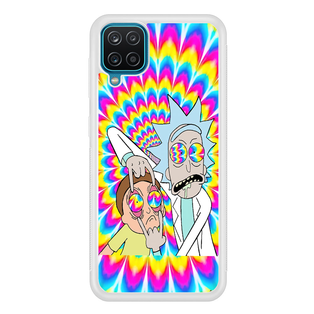 Rick and Morty Hippie Hype Samsung Galaxy A12 Case