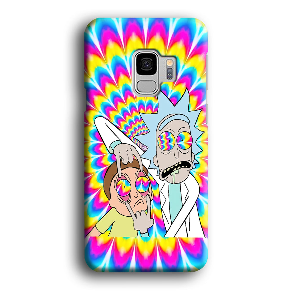 Rick and Morty Hippie Hype Samsung Galaxy S9 Case