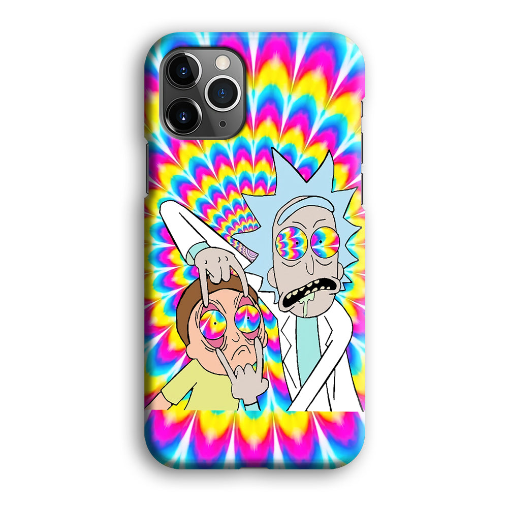 Rick and Morty Hippie Hype iPhone 12 Pro Case