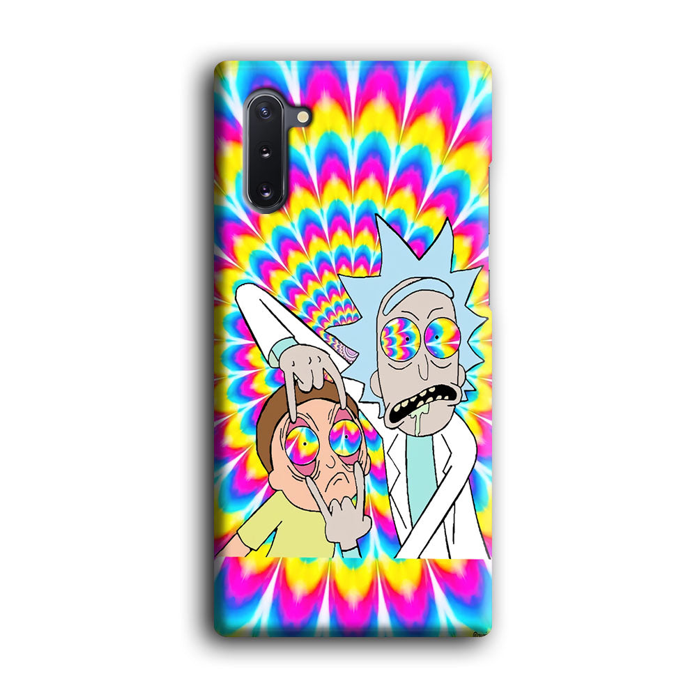 Rick and Morty Hippie Hype Samsung Galaxy Note 10 Case