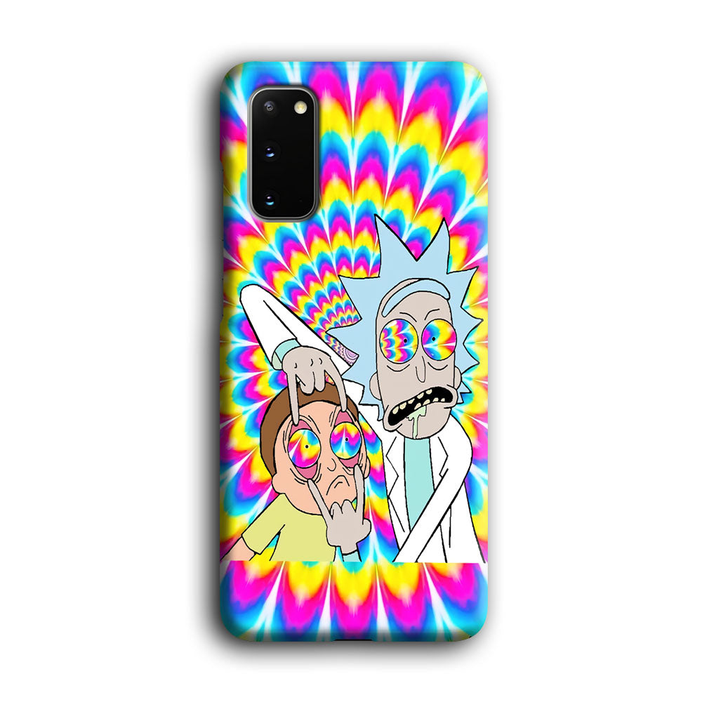 Rick and Morty Hippie Hype Samsung Galaxy S20 Case