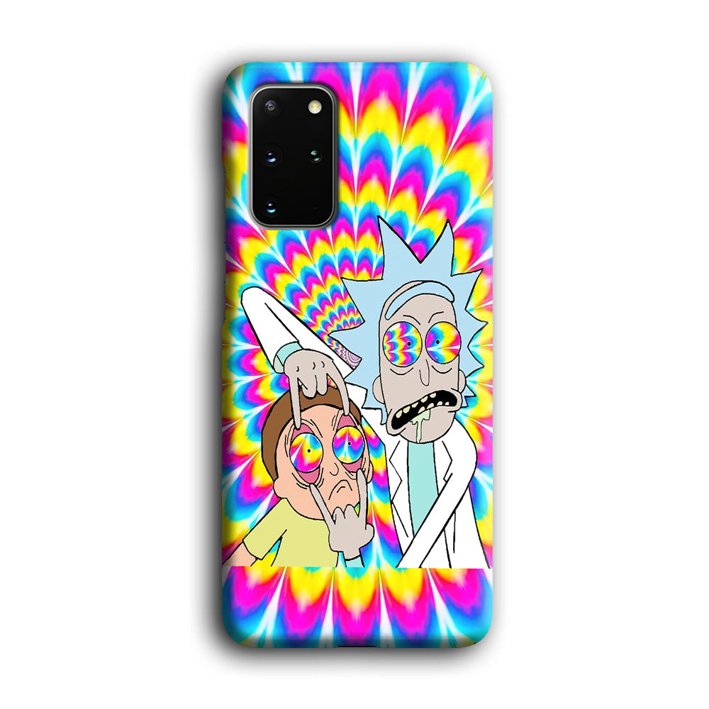Rick and Morty Hippie Hype Samsung Galaxy S20 Plus Case