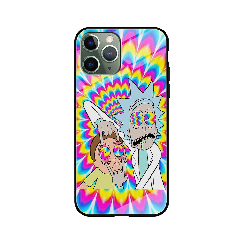 Rick and Morty Hippie Hype iPhone 11 Pro Max Case