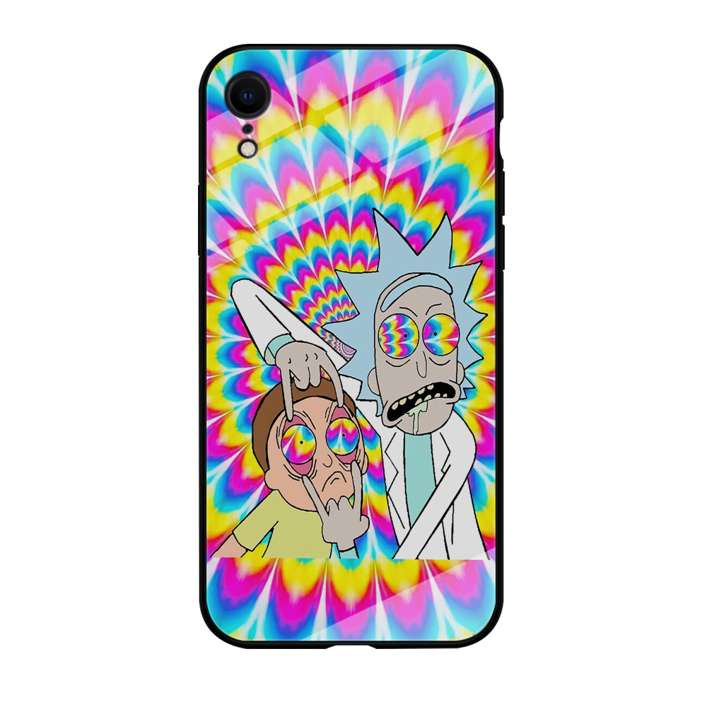 Rick and Morty Hippie Hype iPhone XR Case