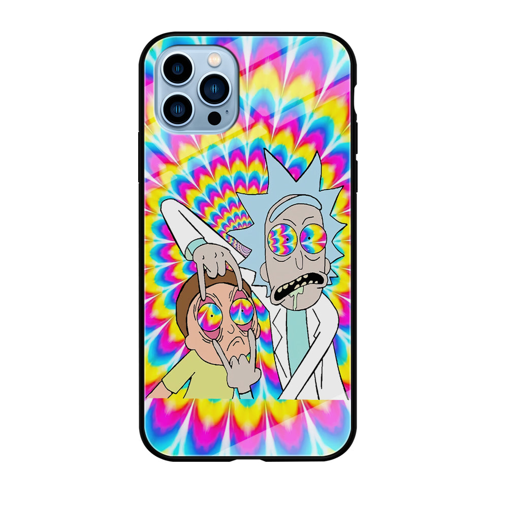 Rick and Morty Hippie Hype iPhone 12 Pro Case