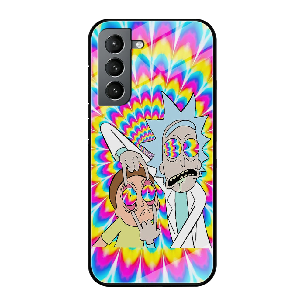 Rick and Morty Hippie Hype Samsung Galaxy S21 Plus Case