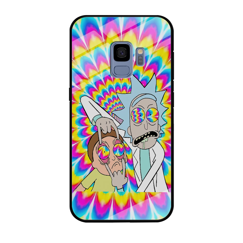Rick and Morty Hippie Hype Samsung Galaxy S9 Case