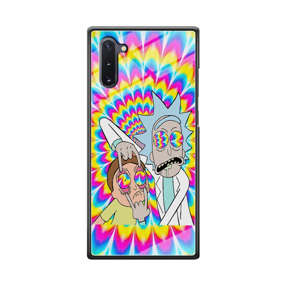 Rick and Morty Hippie Hype Samsung Galaxy Note 10 Case