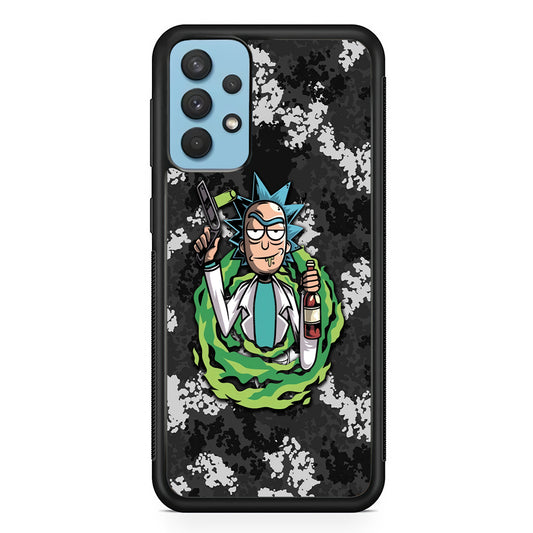 Rick and Morty Let's Have Fun Samsung Galaxy A32 Case