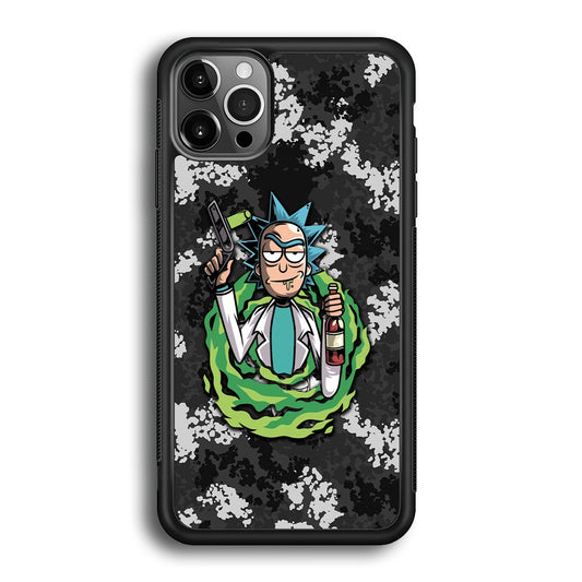 Rick and Morty Let's Have Fun iPhone 12 Pro Case