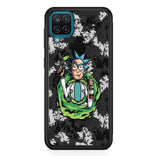 Rick and Morty Let's Have Fun Samsung Galaxy A12 Case