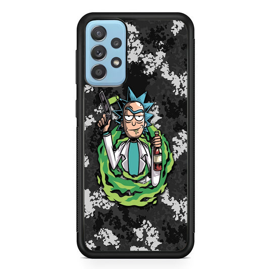 Rick and Morty Let's Have Fun Samsung Galaxy A72 Case