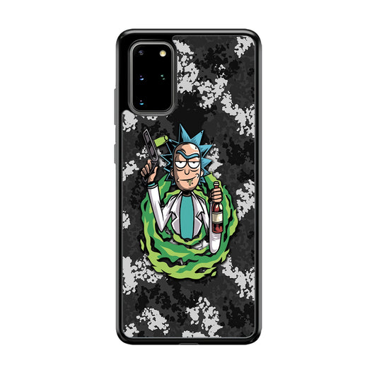 Rick and Morty Let's Have Fun Samsung Galaxy S20 Plus Case