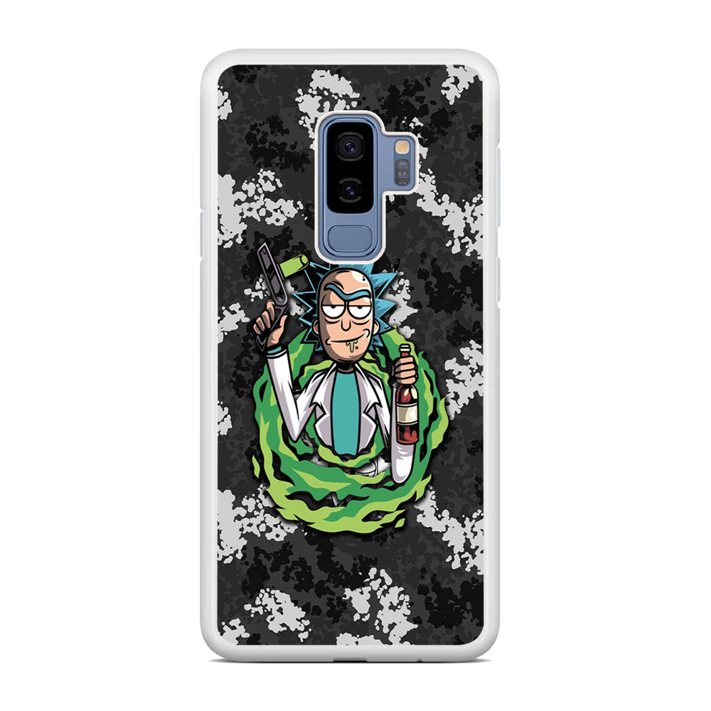 Rick and Morty Let's Have Fun Samsung Galaxy S9 Plus Case