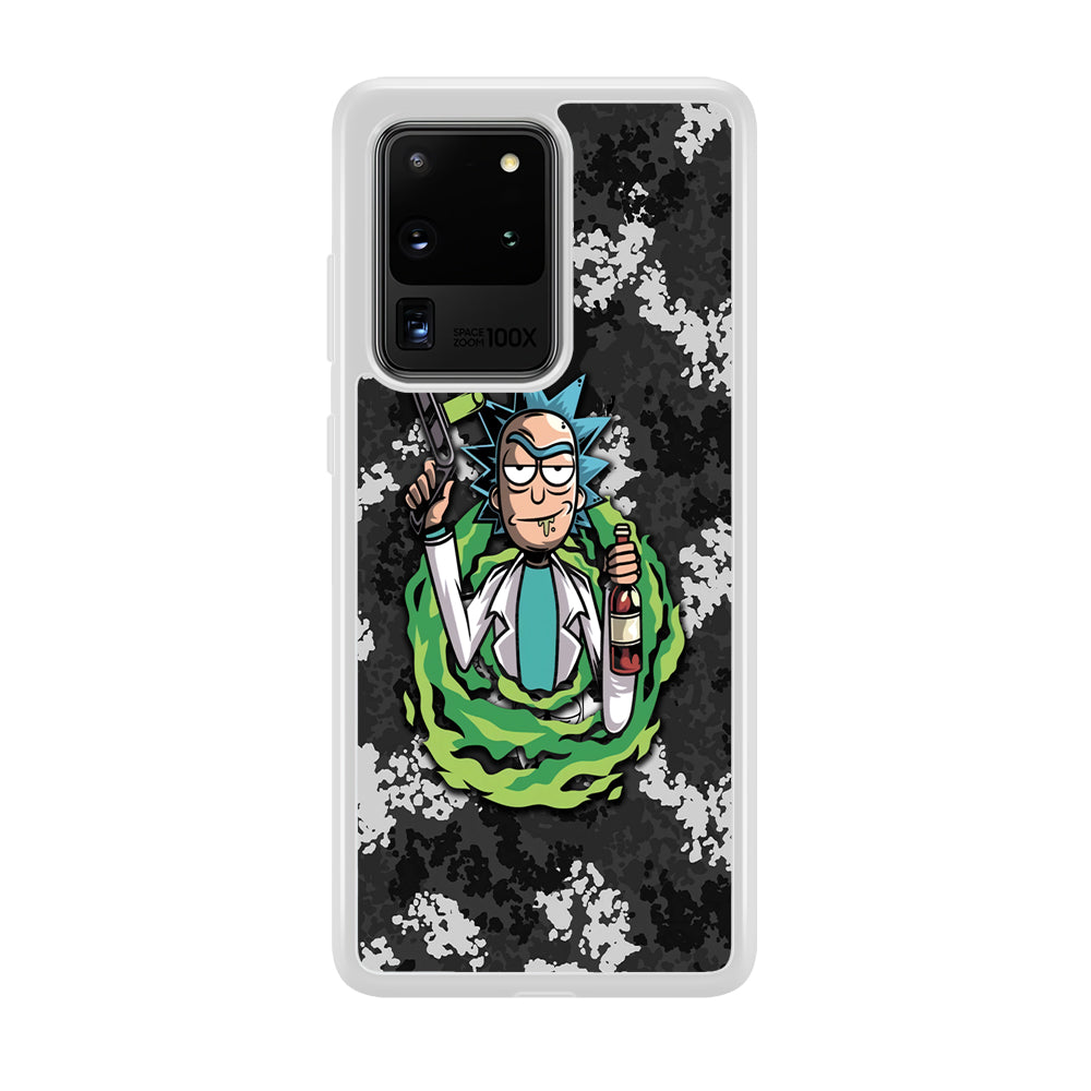 Rick and Morty Let's Have Fun Samsung Galaxy S20 Ultra Case