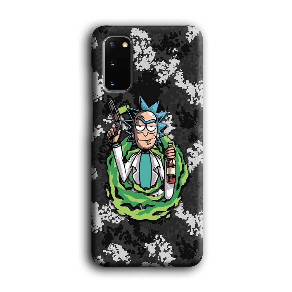 Rick and Morty Let's Have Fun Samsung Galaxy S20 Case