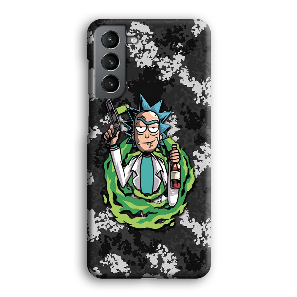 Rick and Morty Let's Have Fun Samsung Galaxy S21 Plus Case