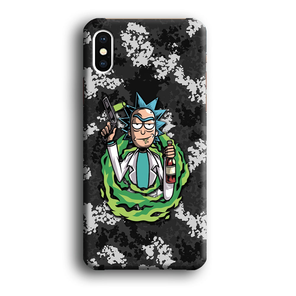 Rick and Morty Let's Have Fun iPhone X Case