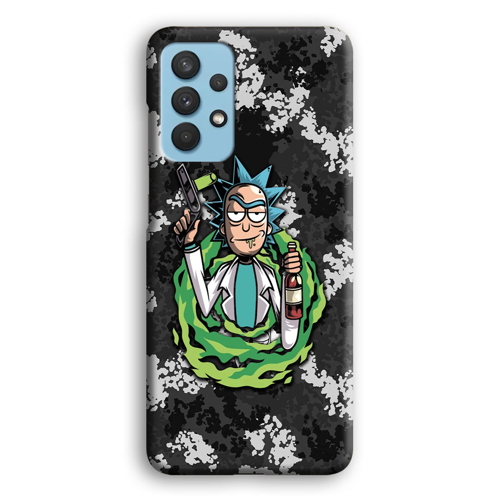 Rick and Morty Let's Have Fun Samsung Galaxy A32 Case