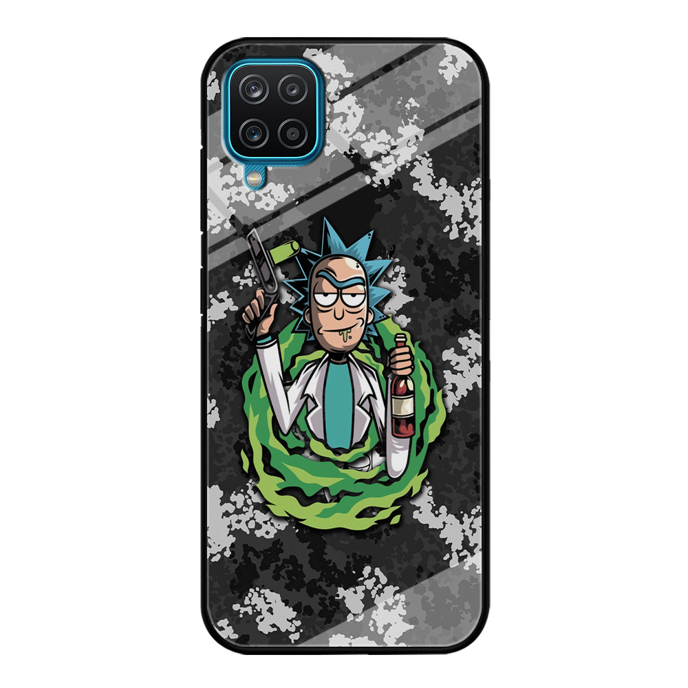 Rick and Morty Let's Have Fun Samsung Galaxy A12 Case