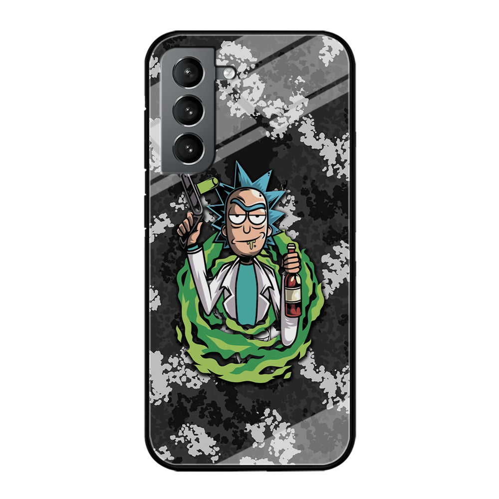 Rick and Morty Let's Have Fun Samsung Galaxy S21 Case