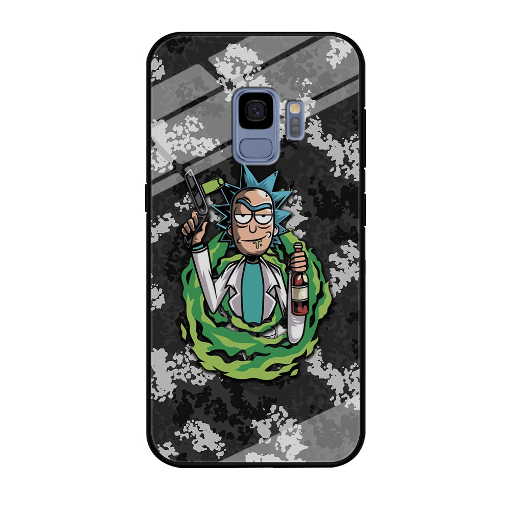 Rick and Morty Let's Have Fun Samsung Galaxy S9 Case