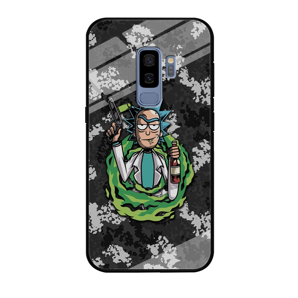 Rick and Morty Let's Have Fun Samsung Galaxy S9 Plus Case