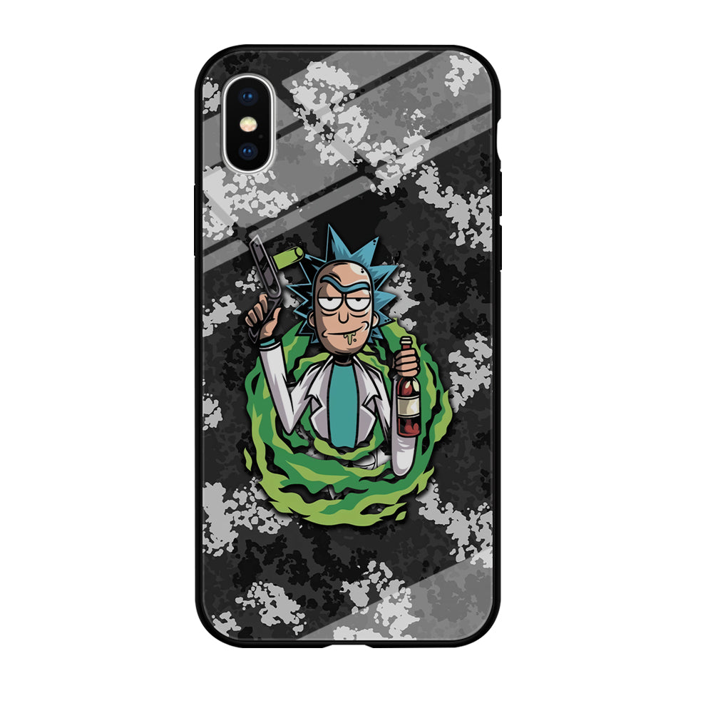 Rick and Morty Let's Have Fun iPhone X Case