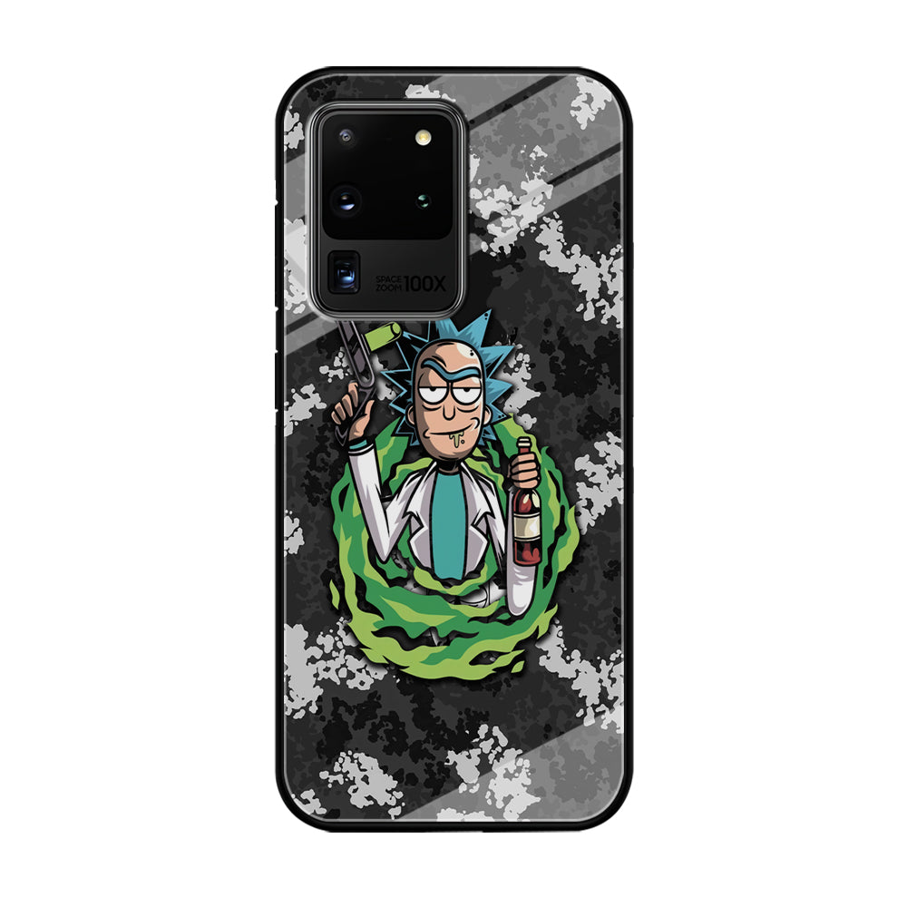 Rick and Morty Let's Have Fun Samsung Galaxy S20 Ultra Case