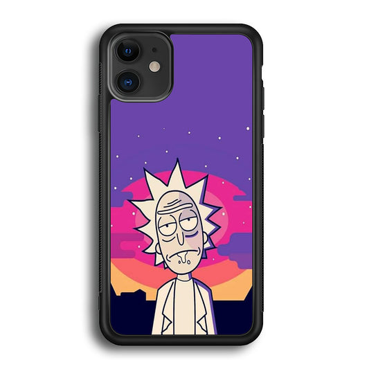 Rick and Morty Night Face iPhone 12 Case
