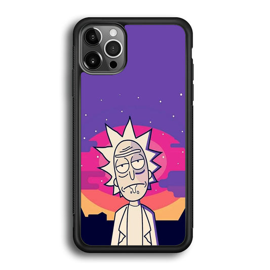 Rick and Morty Night Face iPhone 12 Pro Case