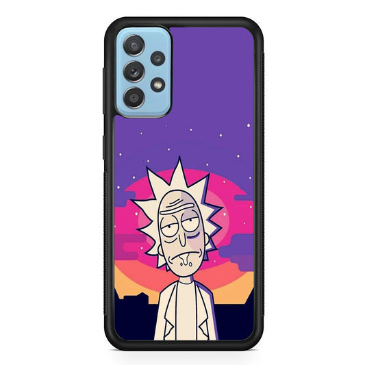 Rick and Morty Night Face Samsung Galaxy A72 Case