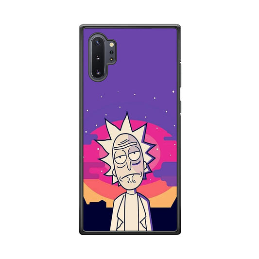 Rick and Morty Night Face Samsung Galaxy Note 10 Plus Case