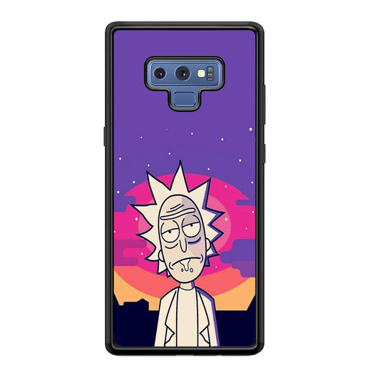 Rick and Morty Night Face Samsung Galaxy Note 9 Case