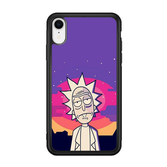 Rick and Morty Night Face iPhone XR Case